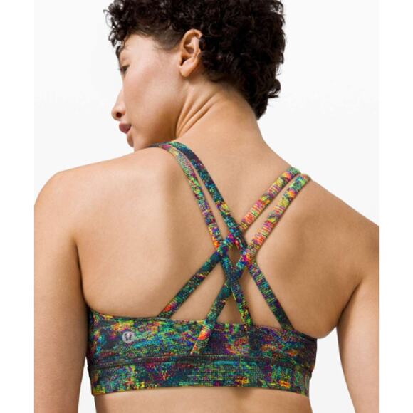 Lululemon Energy Bra in Glitch Tapestry Starlight Multi - Picture 2 of 7